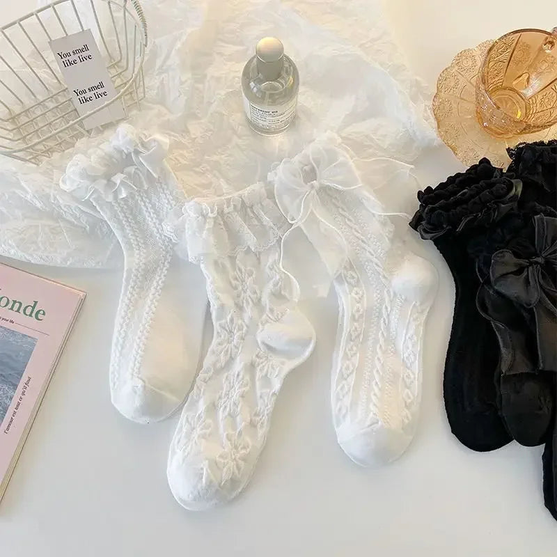 Chaussettes Lolita Dentelle