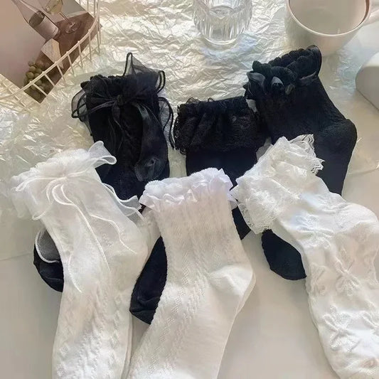 Chaussettes Lolita Dentelle