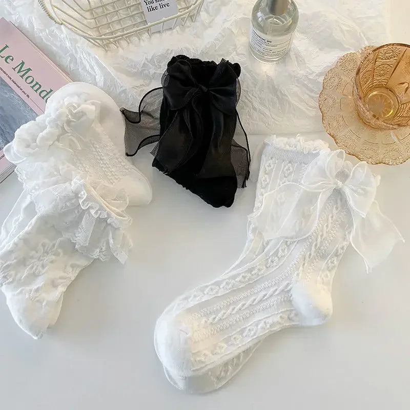 Chaussettes Lolita Dentelle