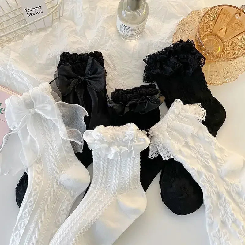 Chaussettes Lolita Dentelle